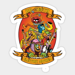 Dr Teeth And Electric Mayhem Sticker